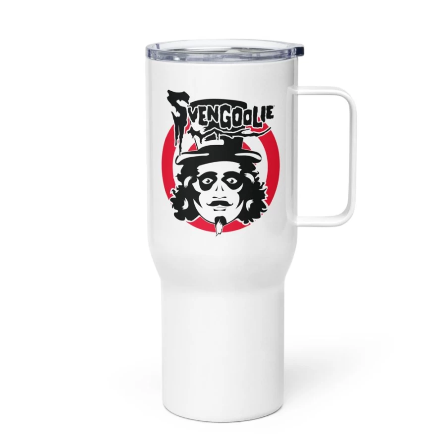 MeTV Custom Products Svengoolie® Insulated Travel Mug with Logo - Official Merchandise