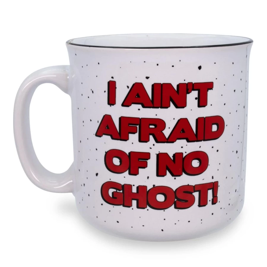 Toynk Ghostbusters "I Ain't Afraid of No Ghost" 20oz Ceramic Camping Mug - Officially Licensed Collectible