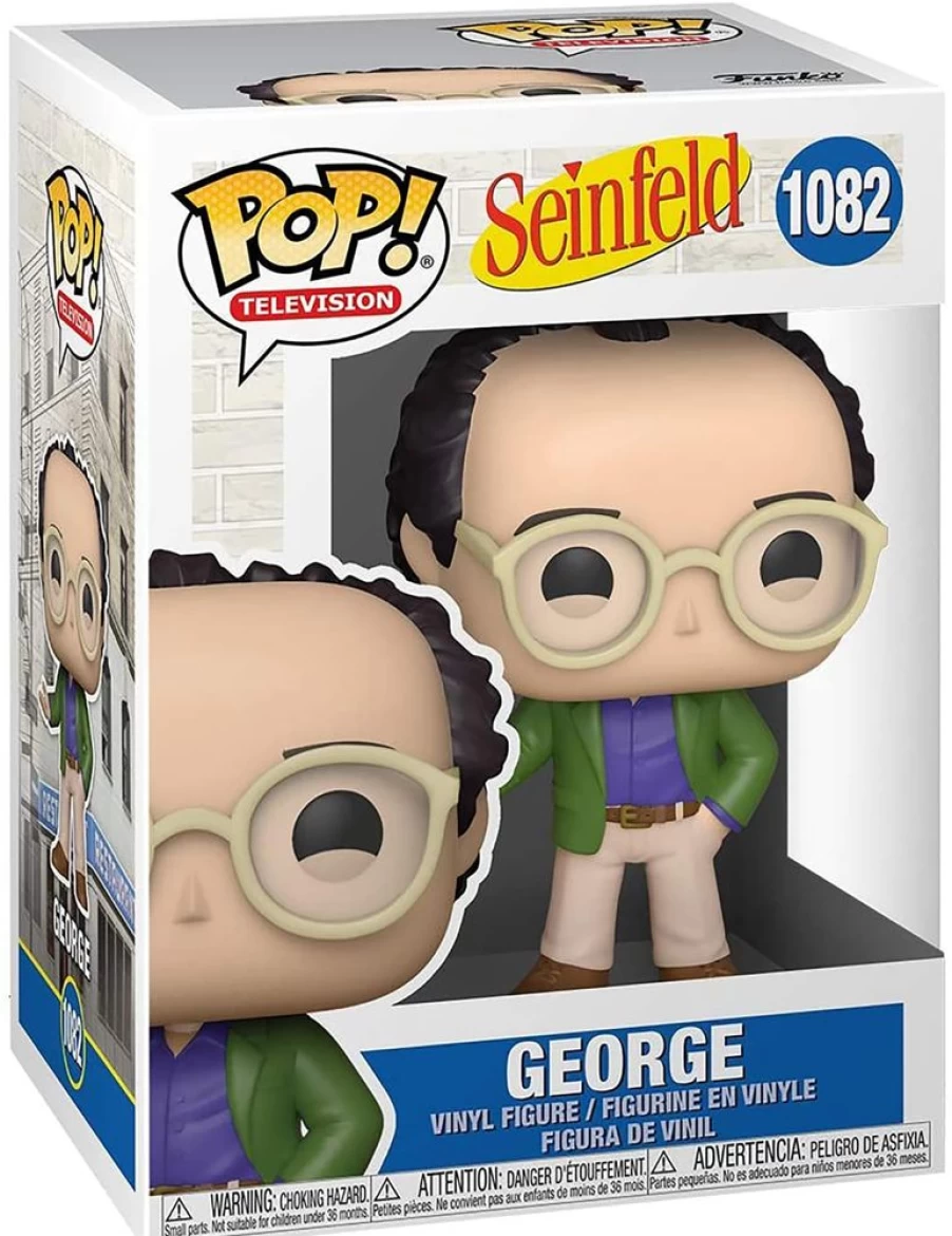 "Toynk Seinfeld George Costanza Funko Pop! Vinyl Figure Collectible Toy"