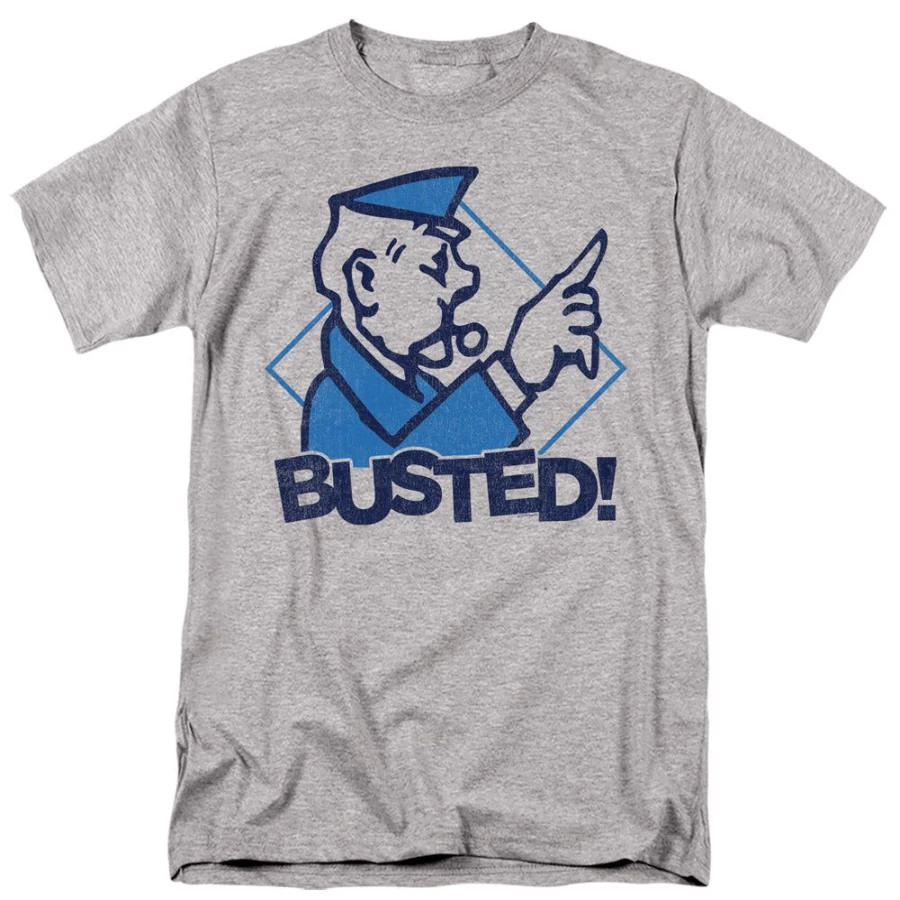 MeTV Custom Classics Monopoly - Busted Edition Board Game for All Ages