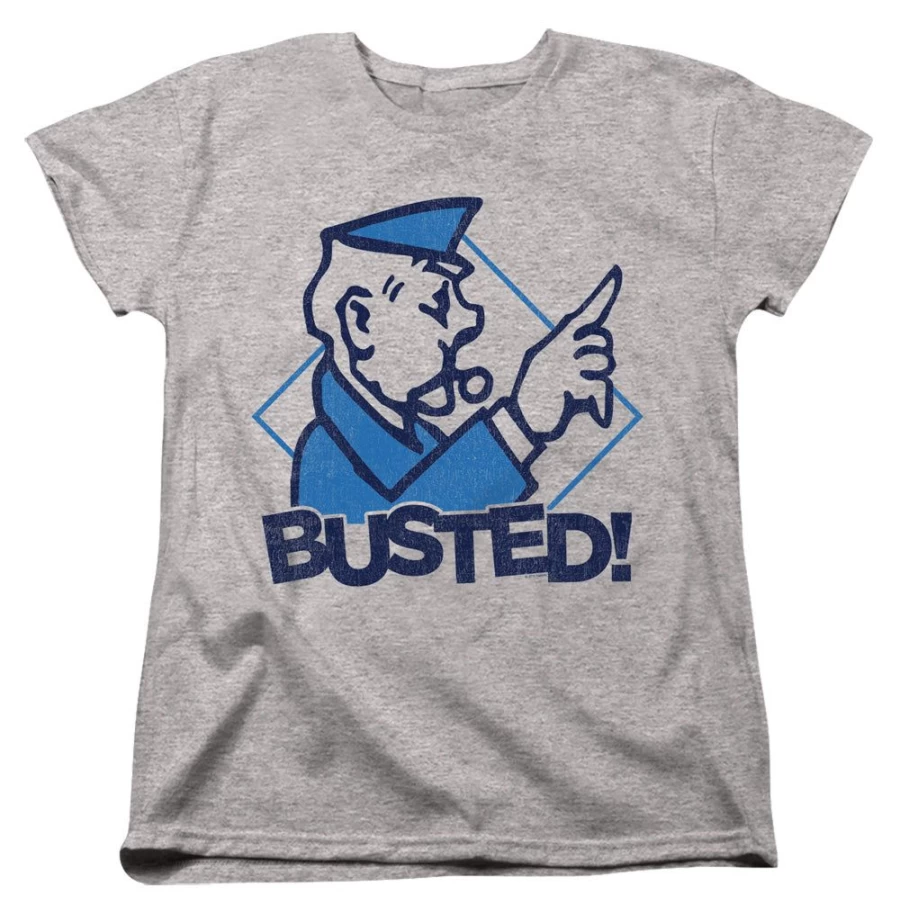 MeTV Custom Classics Monopoly - Busted Edition Board Game for All Ages