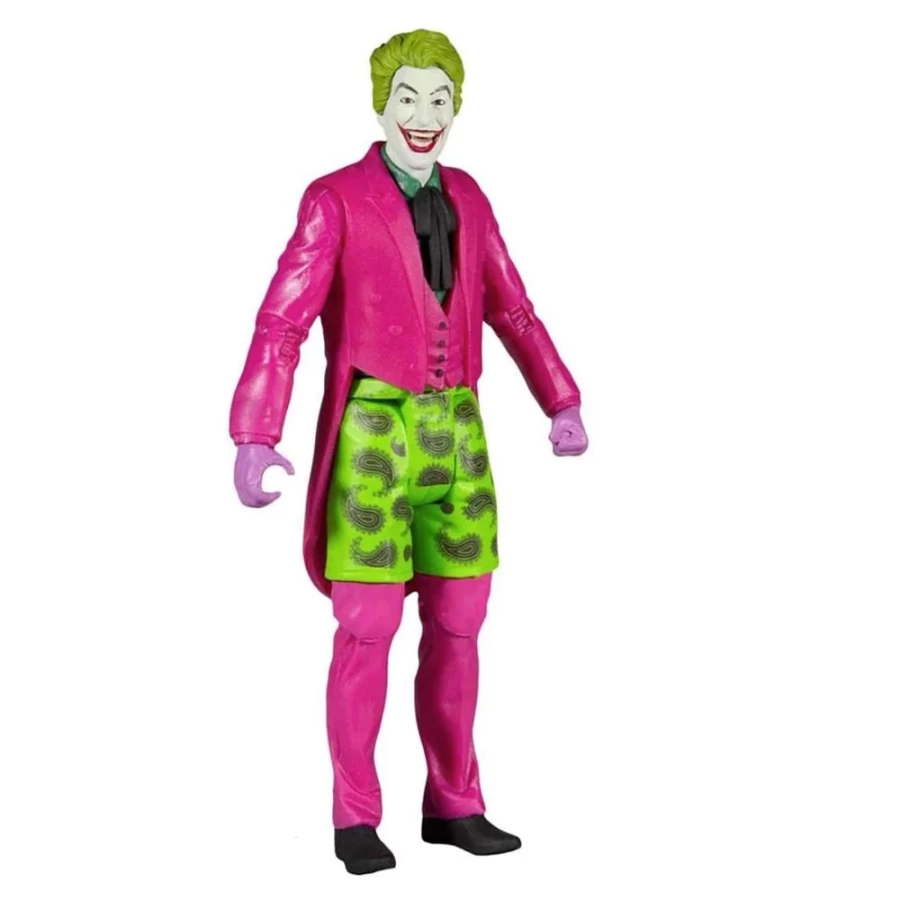 "Toynk DC Batman 66 Joker 6-Inch Collectible Action Figure"