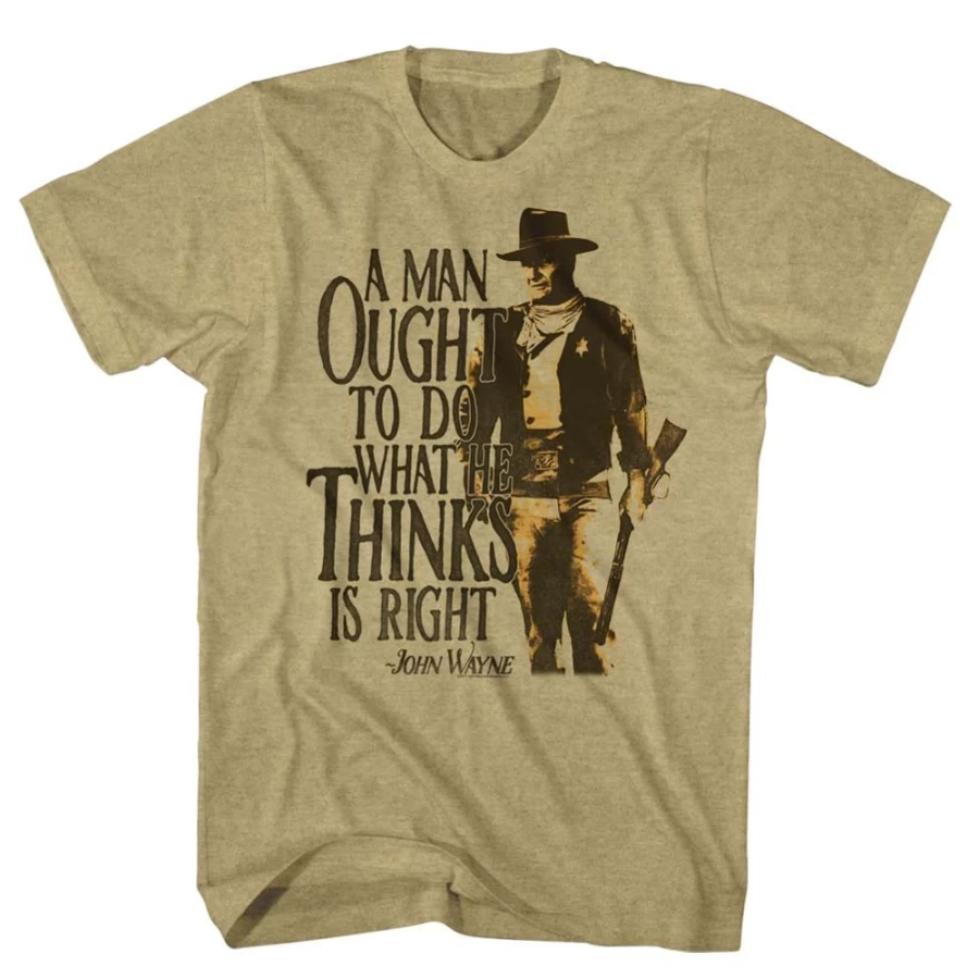 MeTV Custom Brands John Wayne - Do It Unisex Vintage T-Shirt