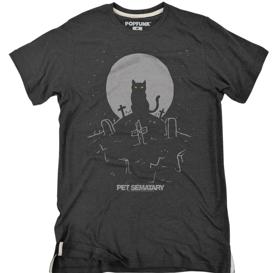 Popfunk Pet Sematary Unisex Collectible Figure - Cat with Tombstones Horror Movie Merchandise