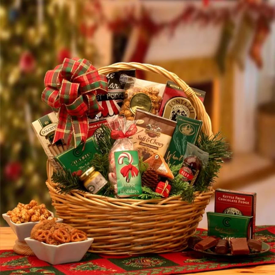 GBDS Holiday Gift Basket - Premium Celebration Gift Box for Festive Occasions