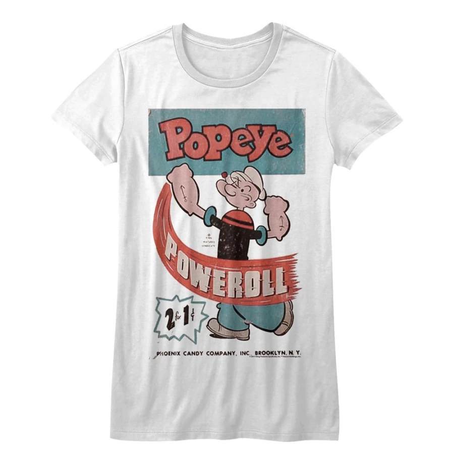MeTV Custom Brands Popeye Poweroll - Vintage Cartoon Inspired Collectible Figure