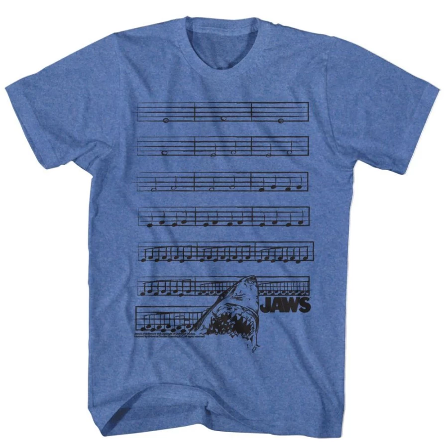 MeTV Custom Brands Unisex Jaws Dun Nun T-Shirt - Classic Movie Inspired Design