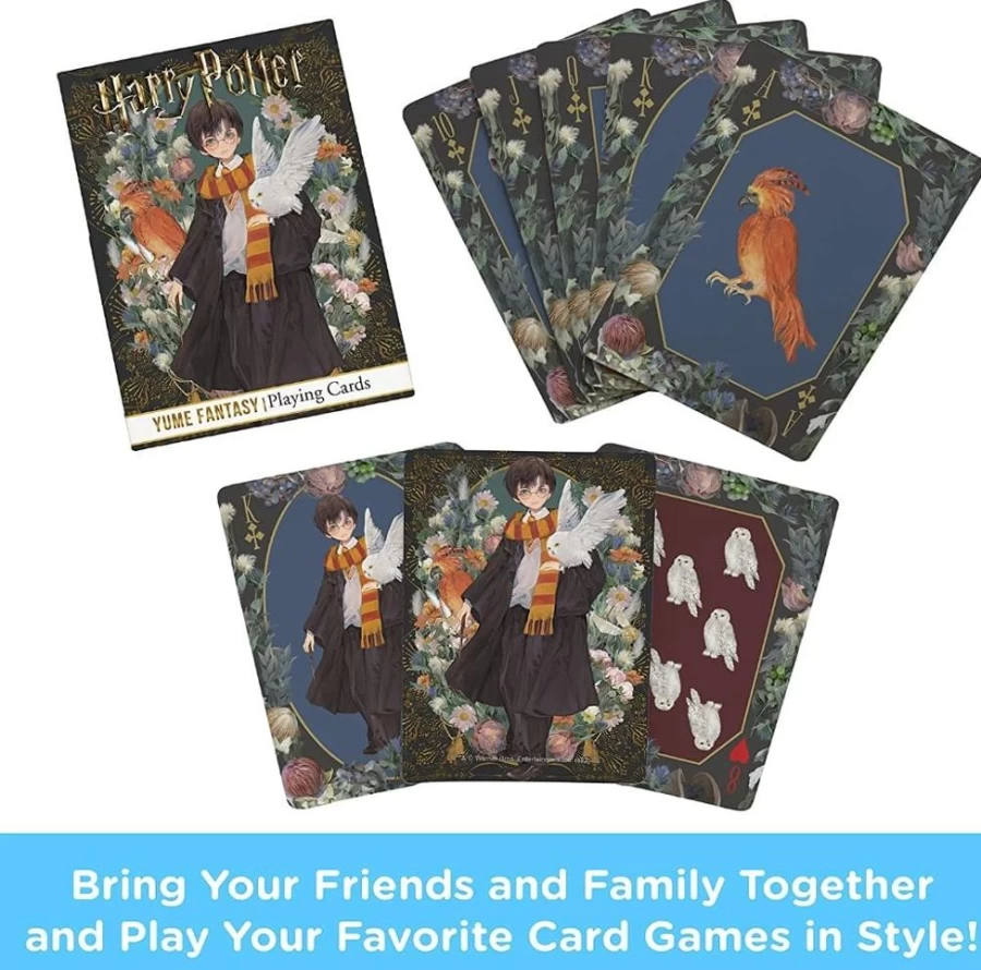 "Toynk Harry Potter Official Wizard Playing Cards – Collectible Deck for Magic Fans"