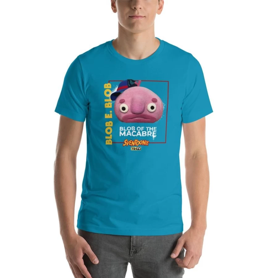 "MeTV Custom Products Blob E. Blob Unisex Soft-Fit Cotton T-Shirt"