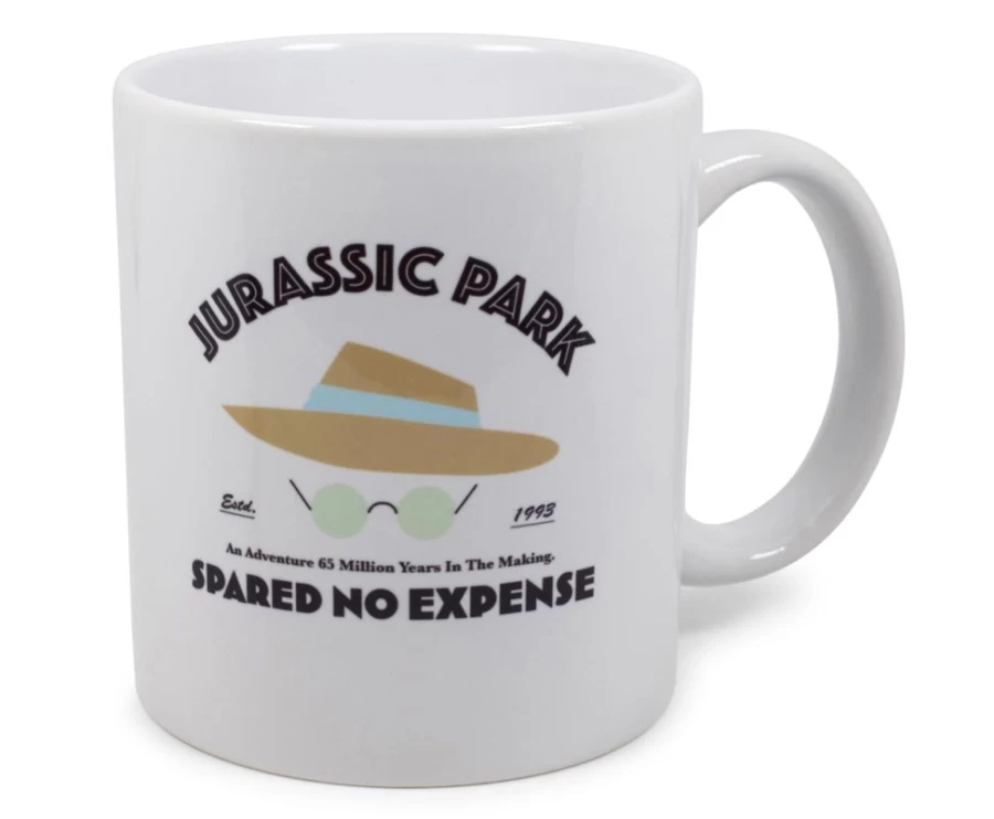 Toynk Jurassic Park "Spared No Expense" 11oz Ceramic Coffee Mug - Official Movie Merchandise