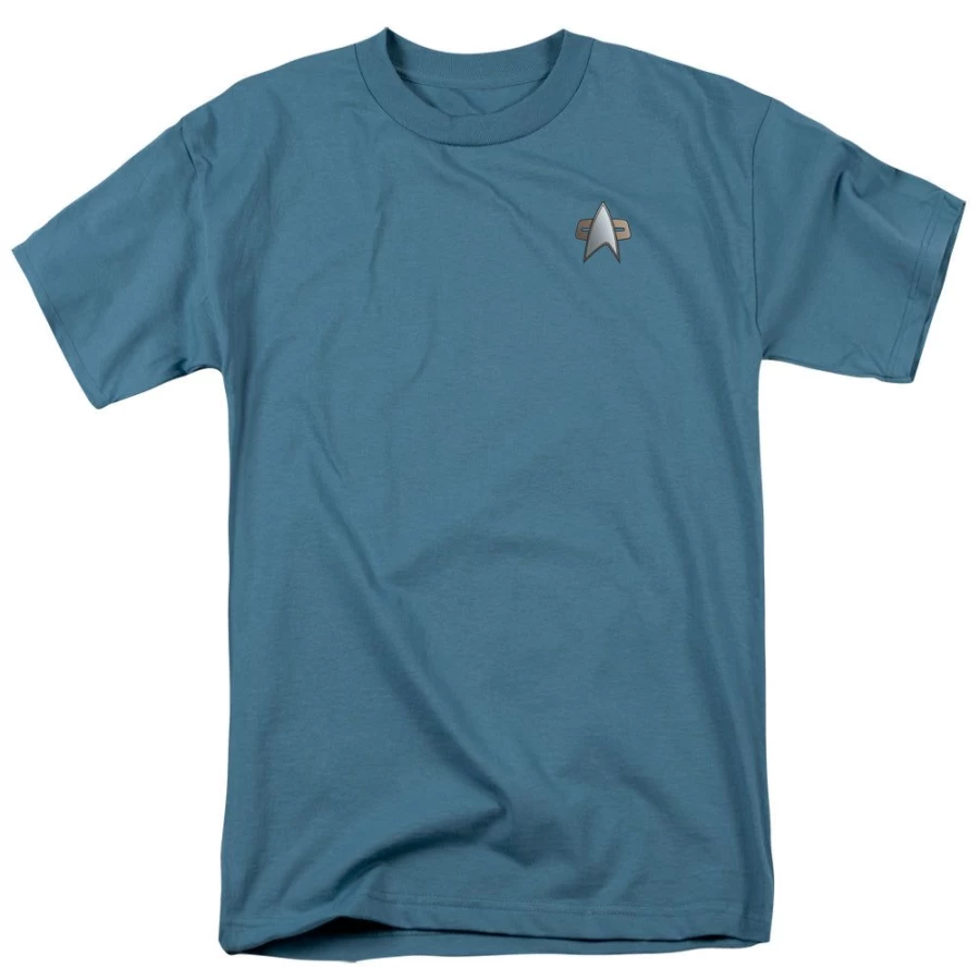 MeTV Custom Classics Star Trek DS9 Science Emblem Badge - Unisex Collectible