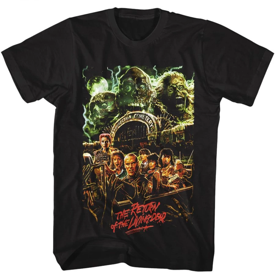 "MeTV Custom Brands Return Of The Living Dead Vintage Graphic Art Poster"