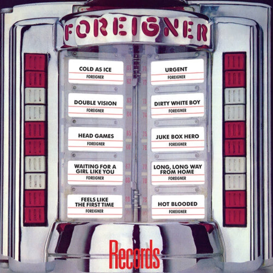 Foreigner Vinyl Records - Classic Rock LP by MeTV Entertainment