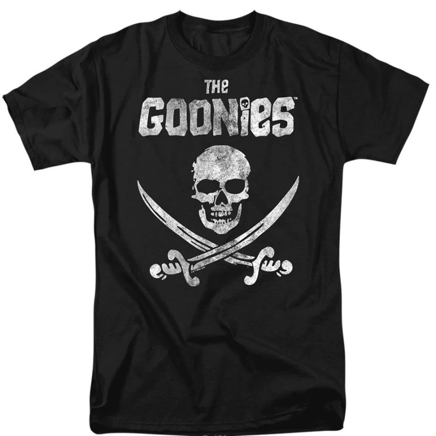 MeTV Custom Classics The Goonies Black Pirate Flag - Unisex Collectible Movie Memorabilia