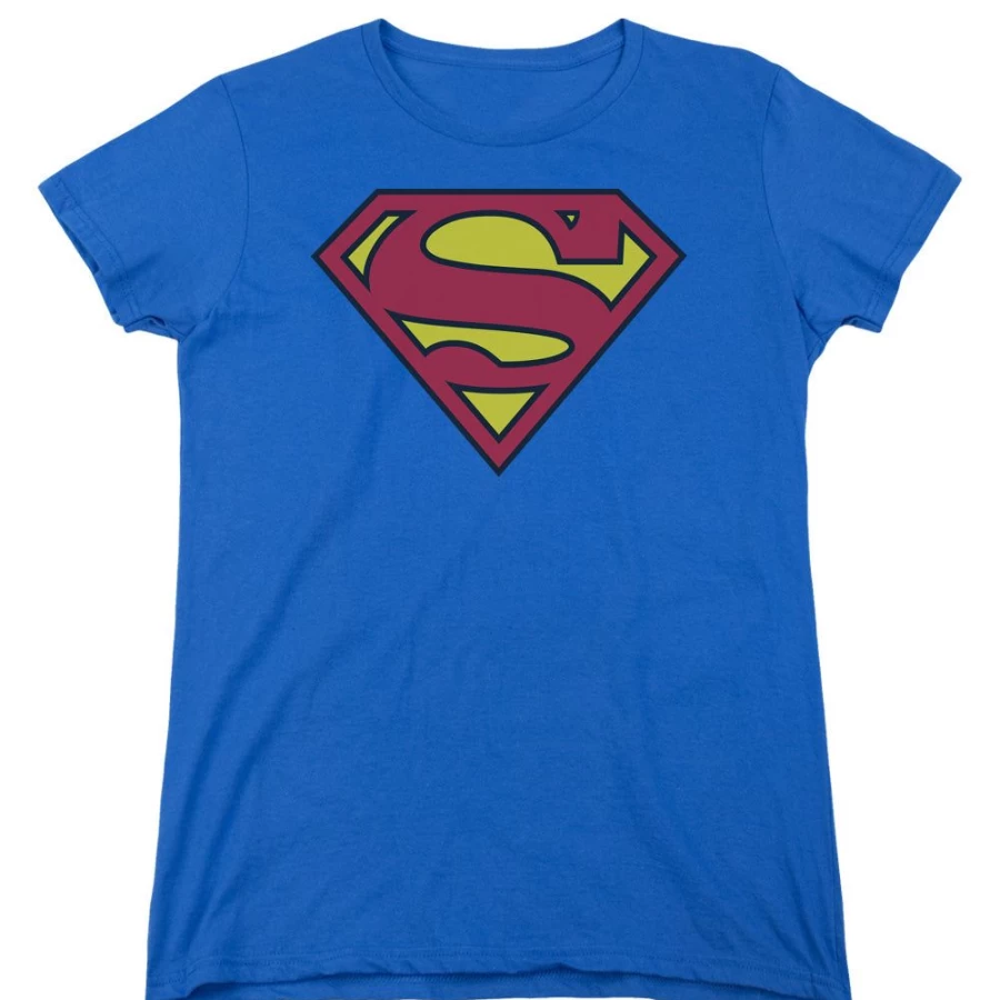 MeTV Custom Classics Superman Unisex T-Shirt - Classic Logo Design