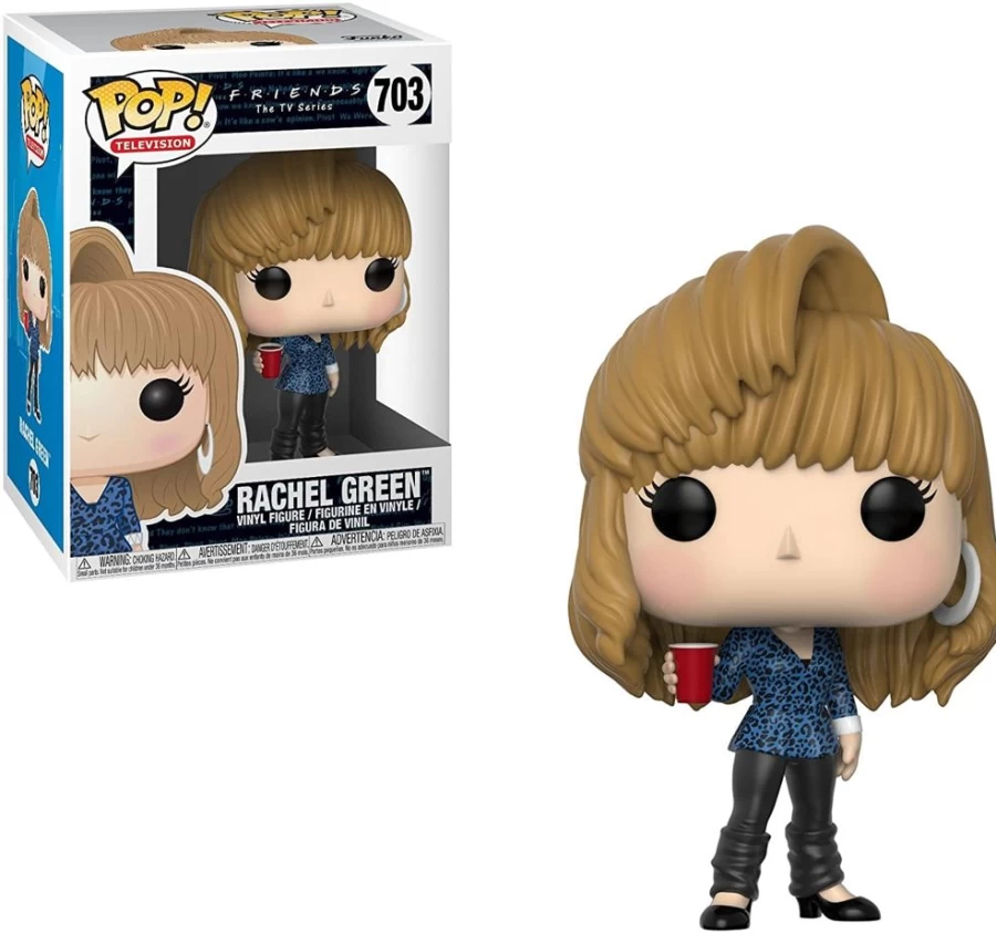 80s Hair Rachel Funko Pop Vinyl Figure | Friends TV Show Collectible | Toynk Exclusive