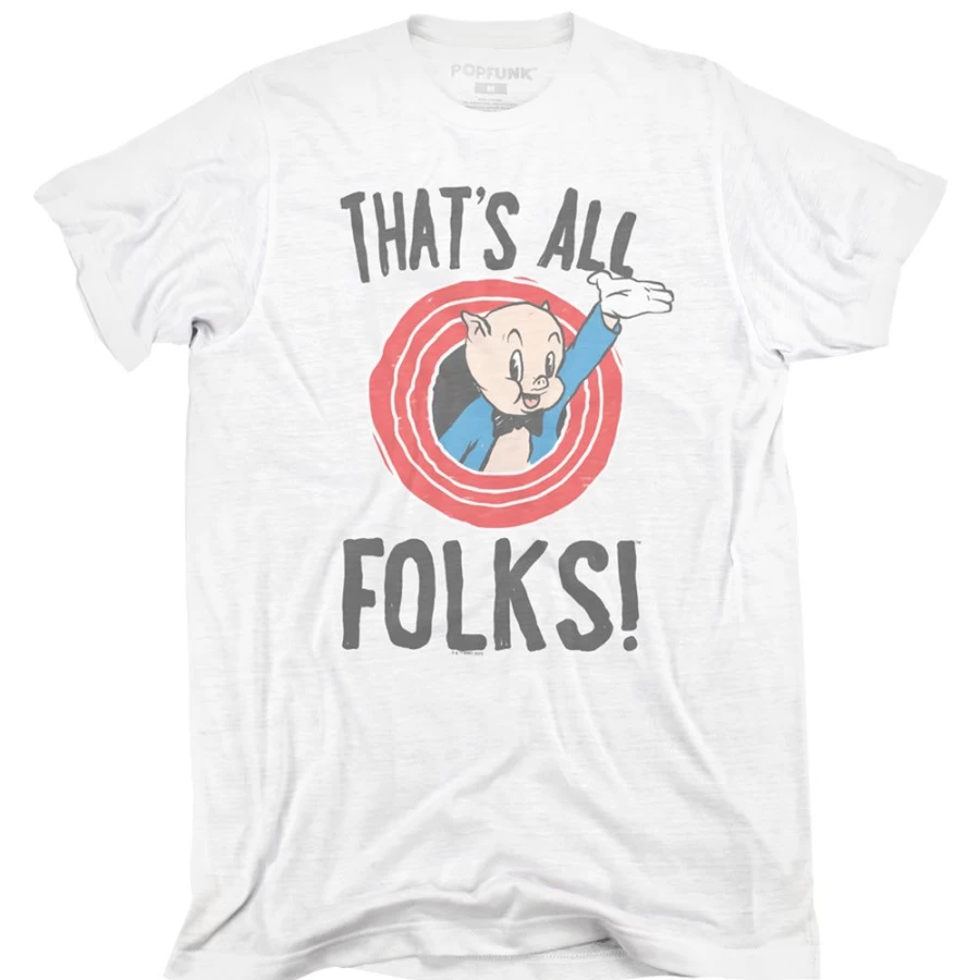 Popfunk Looney Tunes "That's All Folks" Unisex Collectible Figure