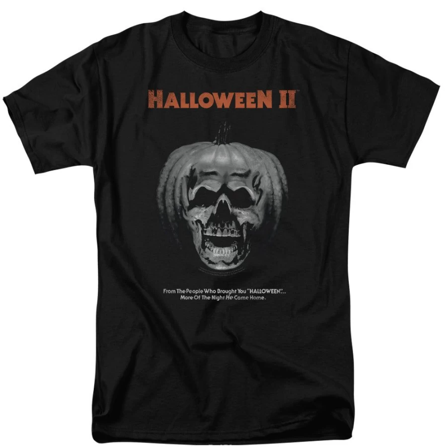 "MeTV Custom Classics Halloween II Pumpkin Poster - Vintage Horror Movie Decor"