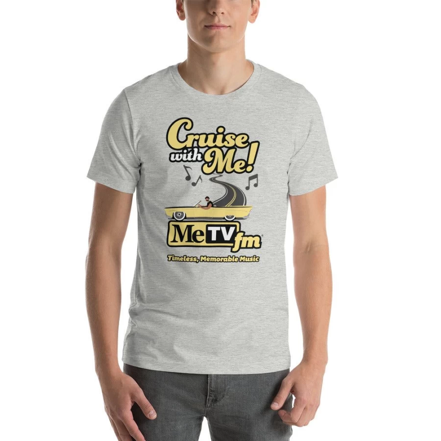 "MeTV Custom Products Cruise With Me Unisex T-Shirt | Comfortable & Stylish Tee"