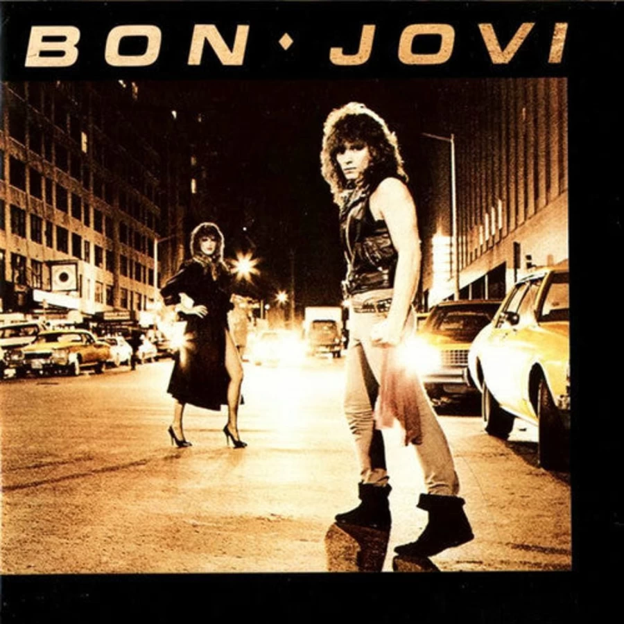 Bon Jovi - Self-Titled Debut Album Vinyl LP (MeTV Entertainment) - Limited Edition Rock Music Collectible