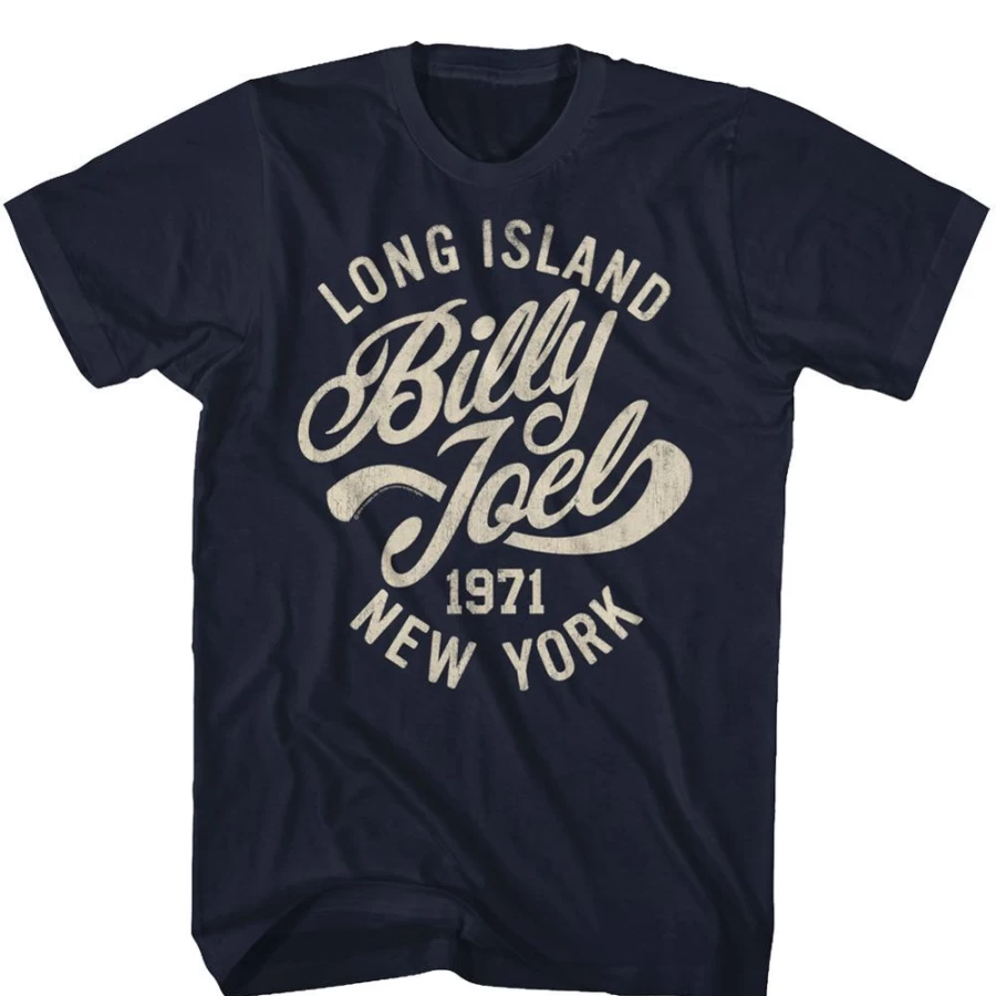 "MeTV Custom Brands Billy Joel - Long Island Vintage Music Poster"