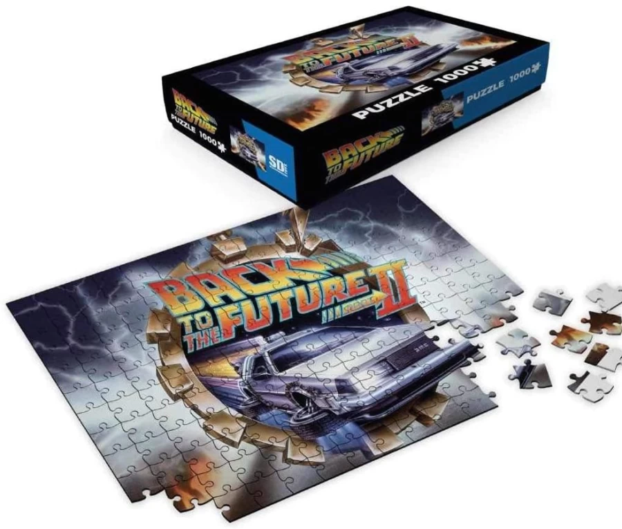 "Toynk Back To The Future II 1000-Piece Collectible Jigsaw Puzzle for Adults & Fans"