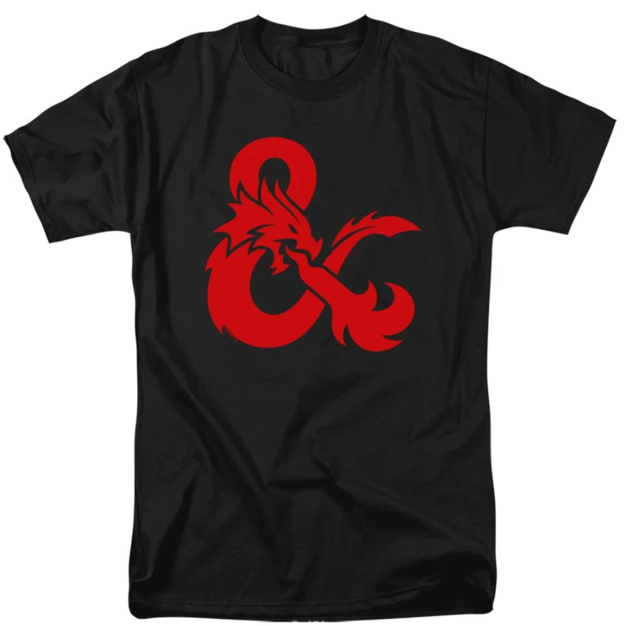 MeTV Custom Classics Dungeons & Dragons Ampersand Logo Unisex T-Shirt