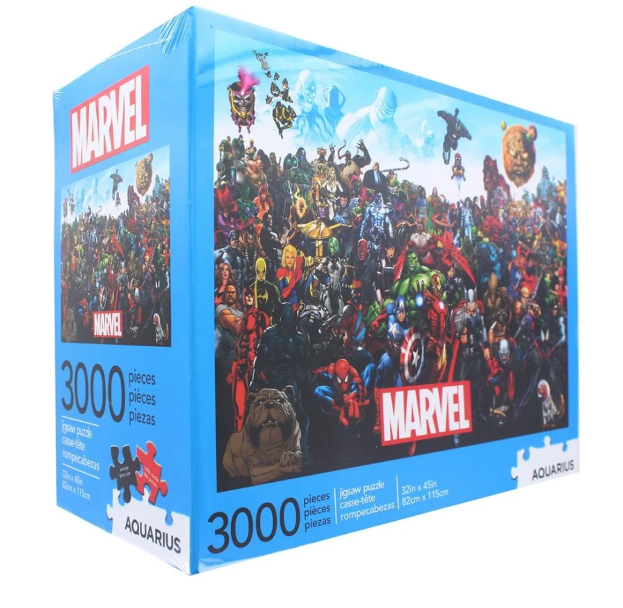 Toynk Marvel 3000-Piece Jigsaw Puzzle – Premium Cast Collection for Adults & Fans