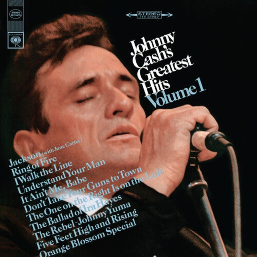 Johnny Cash Greatest Hits Volume 1 Vinyl Record by MeTV Entertainment