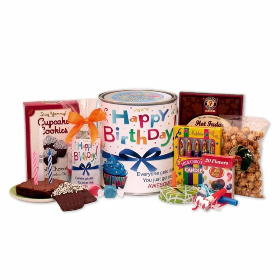 GBDS Birthday Gift Pail - Fun & Festive Party Favor for Happy Celebrations