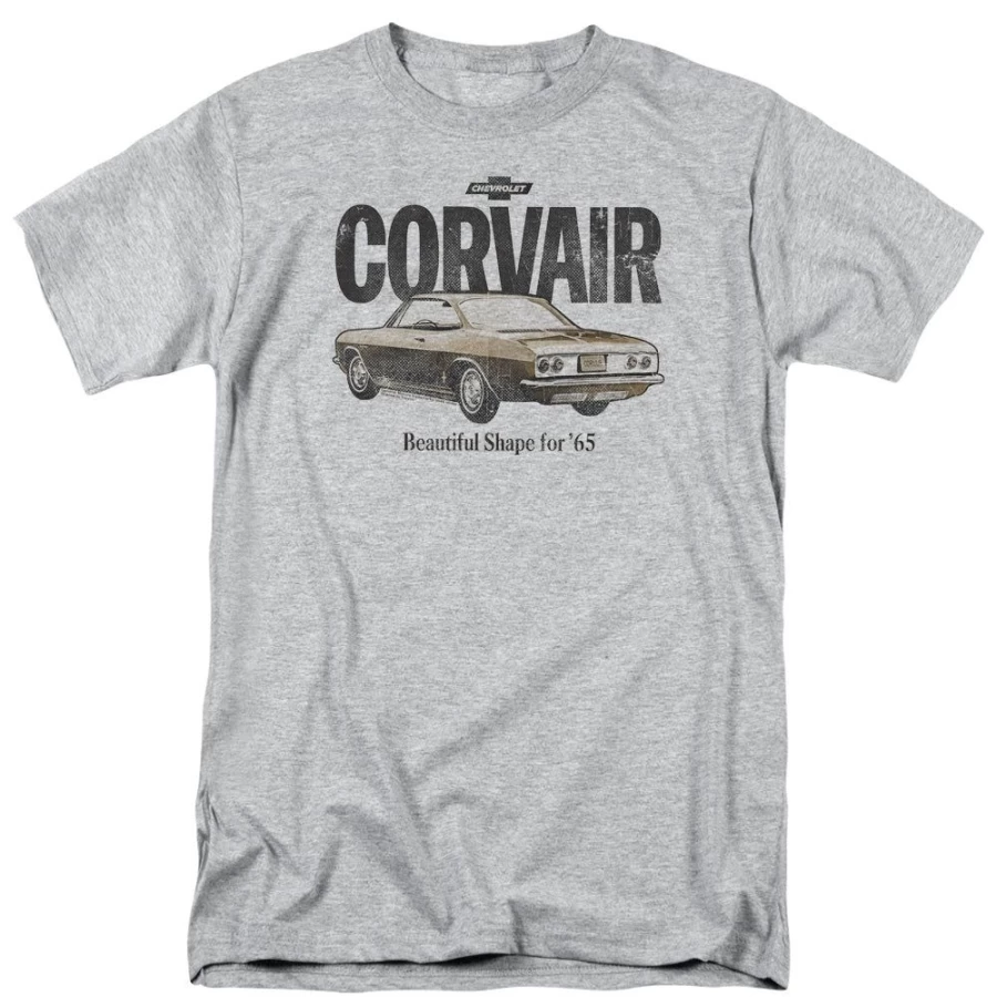 MeTV Custom Classics Retro Chevy Corvair Unisex Vintage T-Shirt