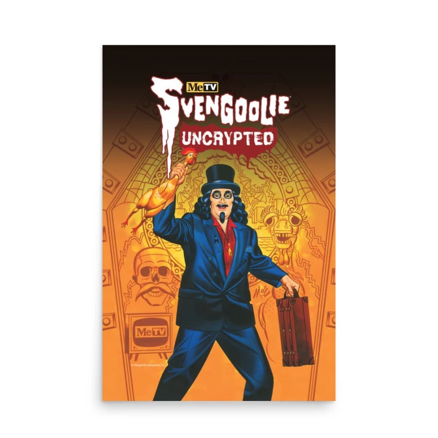 MeTV Custom Products Svengoolie® Official Licensed Poster - Vintage Horror Collectible Print