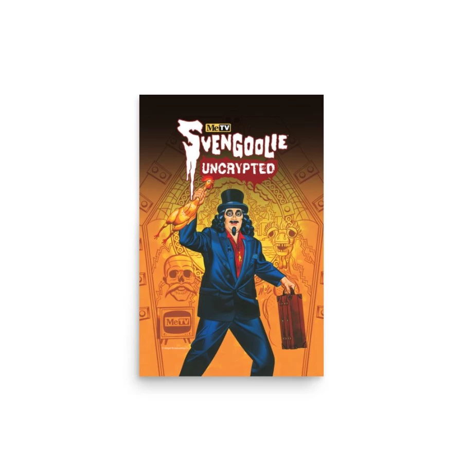 MeTV Custom Products Svengoolie® Official Licensed Poster - Vintage Horror Collectible Print