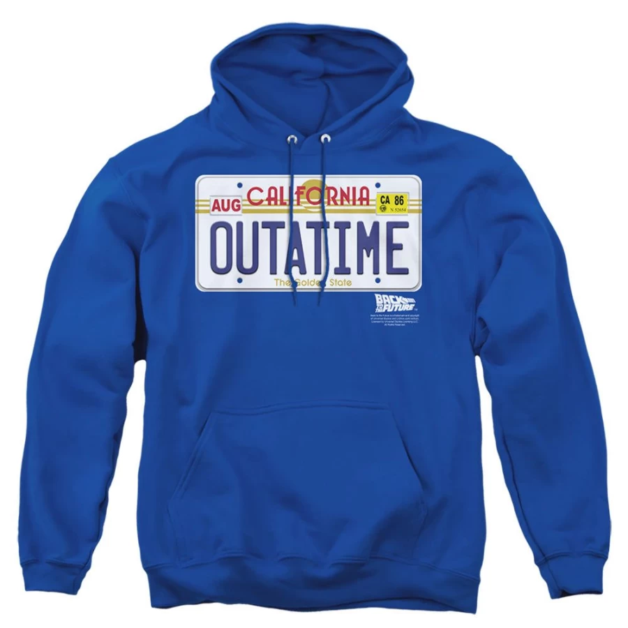 "MeTV Custom Classics Back To The Future Outatime License Plate - Unisex Replica Prop"