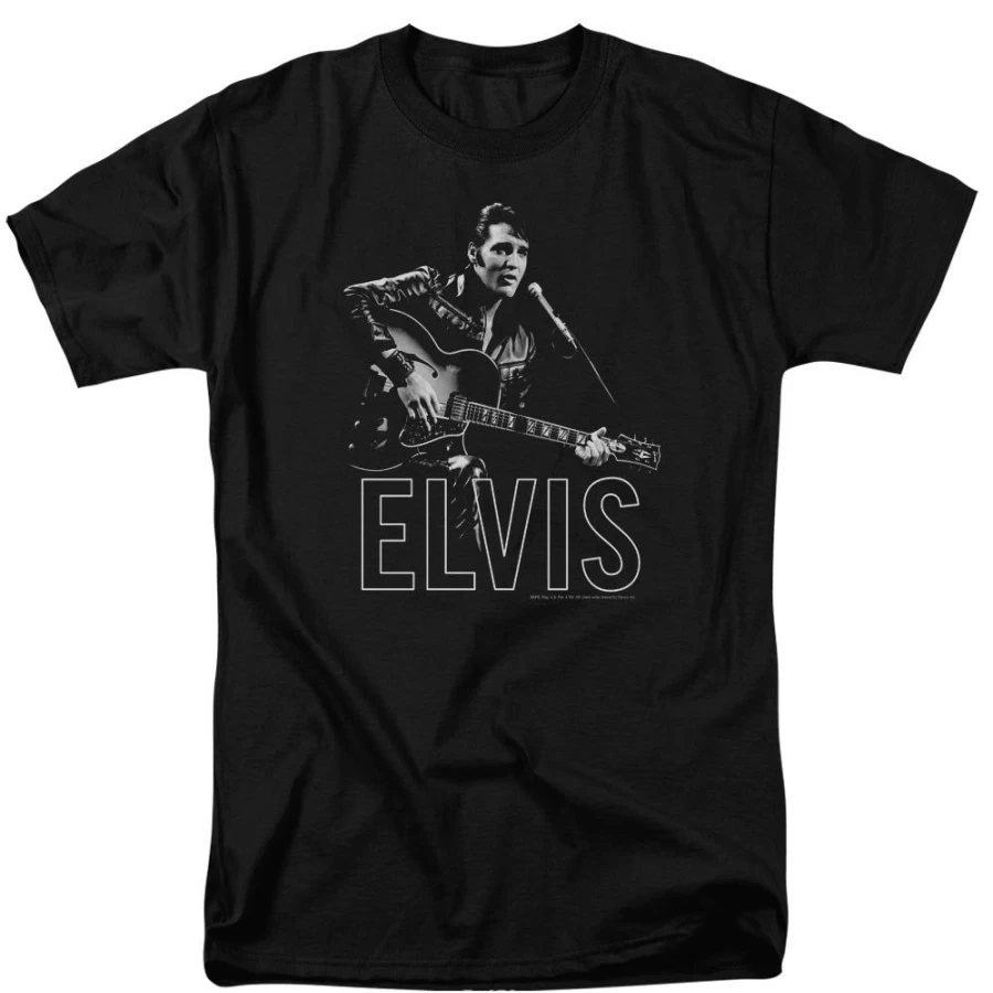 MeTV Custom Classics Elvis Presley with Guitar Collectible Figure