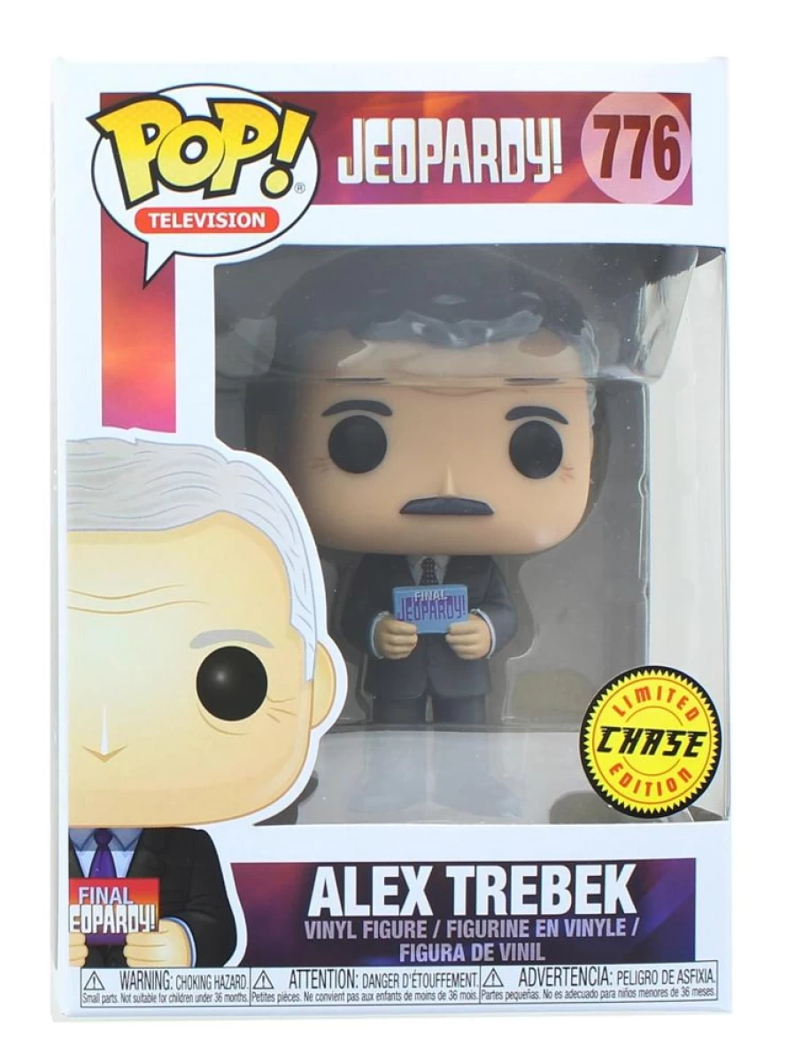 Alex Trebek Jeopardy Funko Pop TV Vinyl Figure - Chase Variant | Official Toynk Collectible