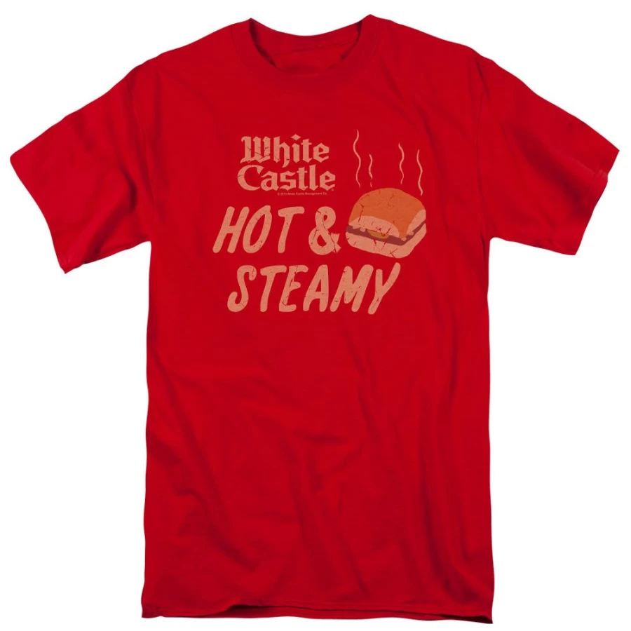 MeTV Custom Classics Unisex White Castle - Hot & Steamy T-Shirt